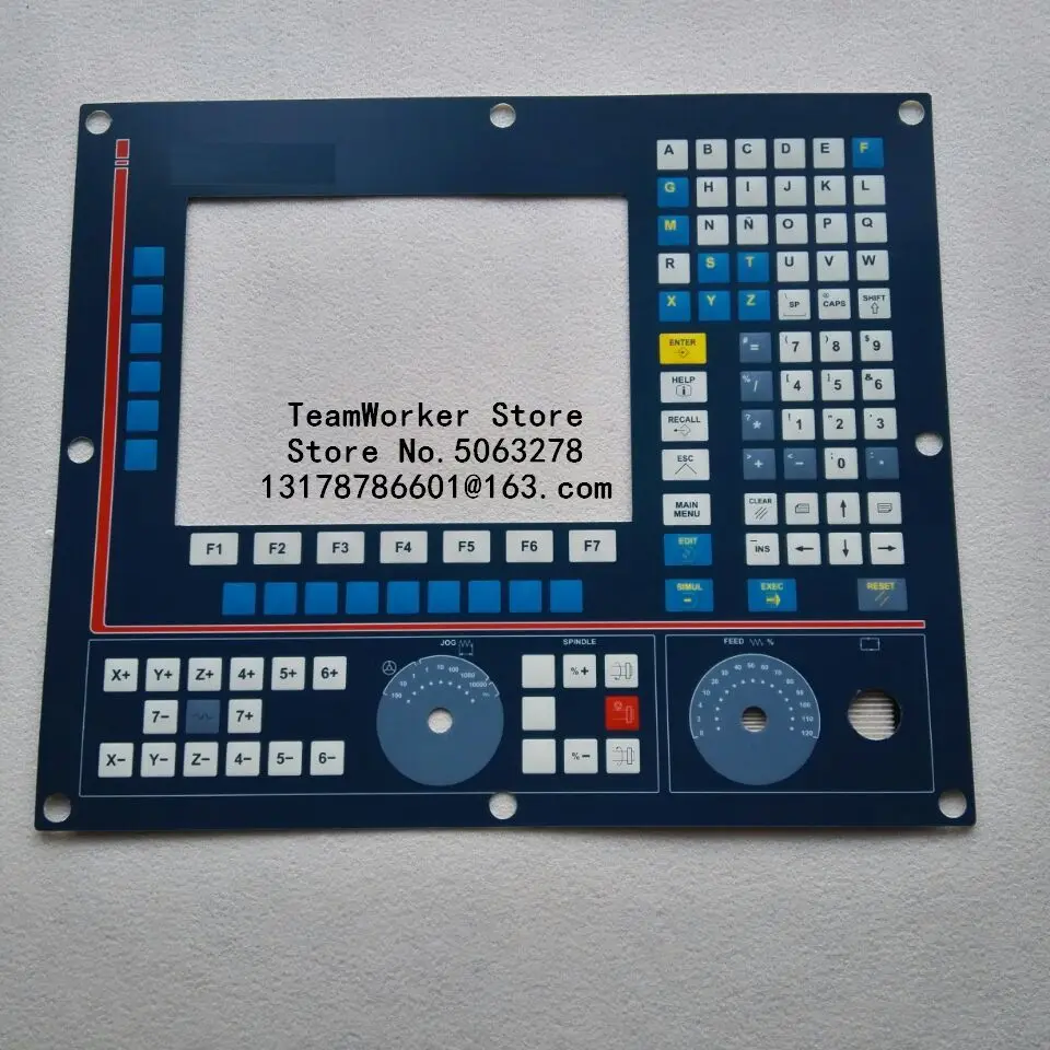 

8040 8055 8035 Original NEW Numerical Control Machine Operation Panel Keypad Membrane for System mask 8040 8055 8035 button film