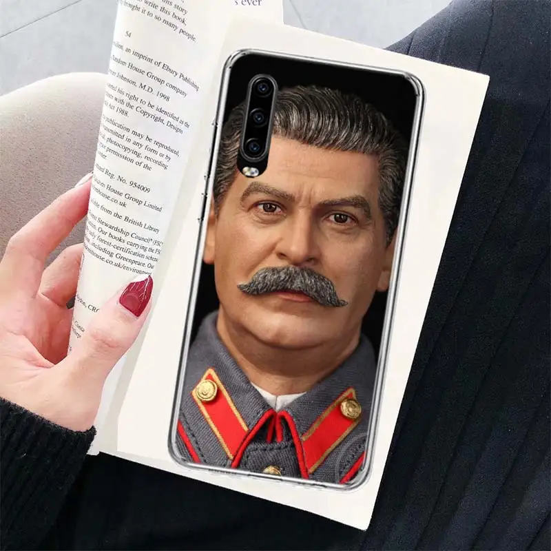 Russian Commander Stalin Phone Case For Huawei P30 Lite P10 P20 P40 P50 Cover Mate 40 Pro 10 20 30 Capa Coque Shell