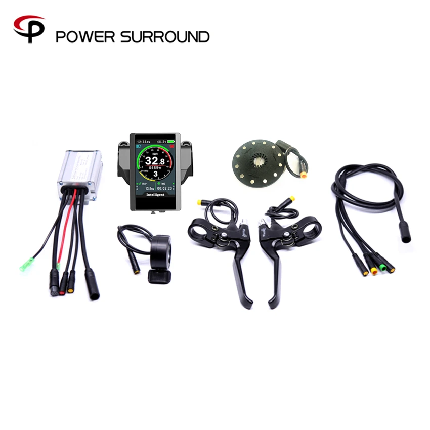 

Color display Waterproof Electric bike Conversion Kit system for 36V250W/350W hub motor kit sin wave