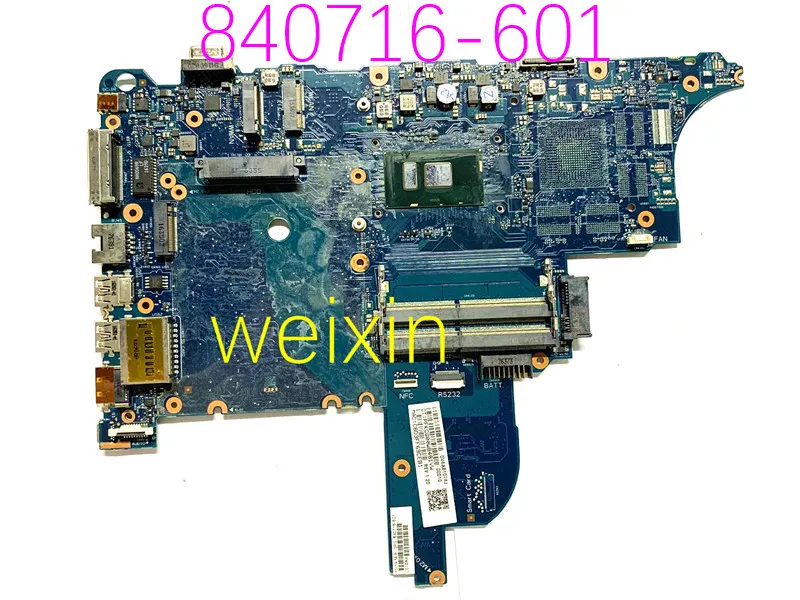 

6050А 2723701 -MB-A02 840716 -601 840716 -001 для HP Elitebook 640 650 G2, материнская плата для ноутбука I5-6200U, процессор DDR4, 100% тестовая материнская плата