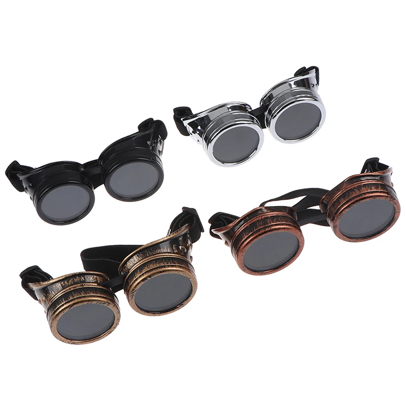 Vintage Style Steampunk Gothic Style Goggles Welder Glasses Welding Punk Labor Protective Goggles Glasses Cosplay