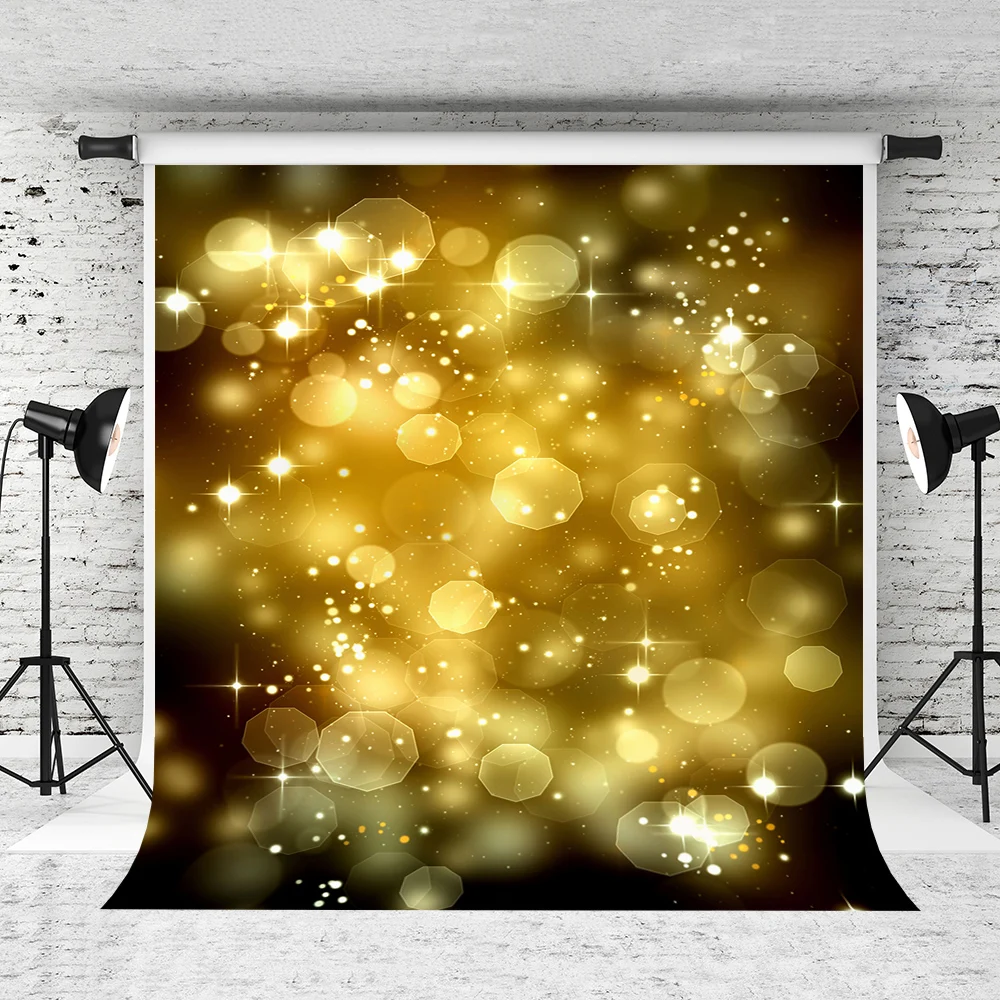 

VinylBDS 150X220CM Bokeh Wedding Backgrounds For Photo Studio Round Light For Children Background Backdrop