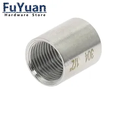 SS 304 Stainless Steel Water Pipe Fitting 1/8