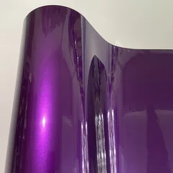 Glitter Gloss Candy Metallic Purple foglio di vinile adesivo fai da te adesivo per avvolgere auto con bolle di rilascio dell'aria gratis