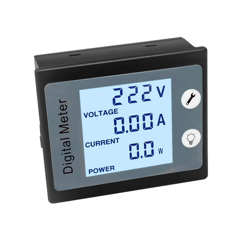 AC Digital Display Multifunctional Power Monitor Voltage And Current Meter Power And Energy Instrument