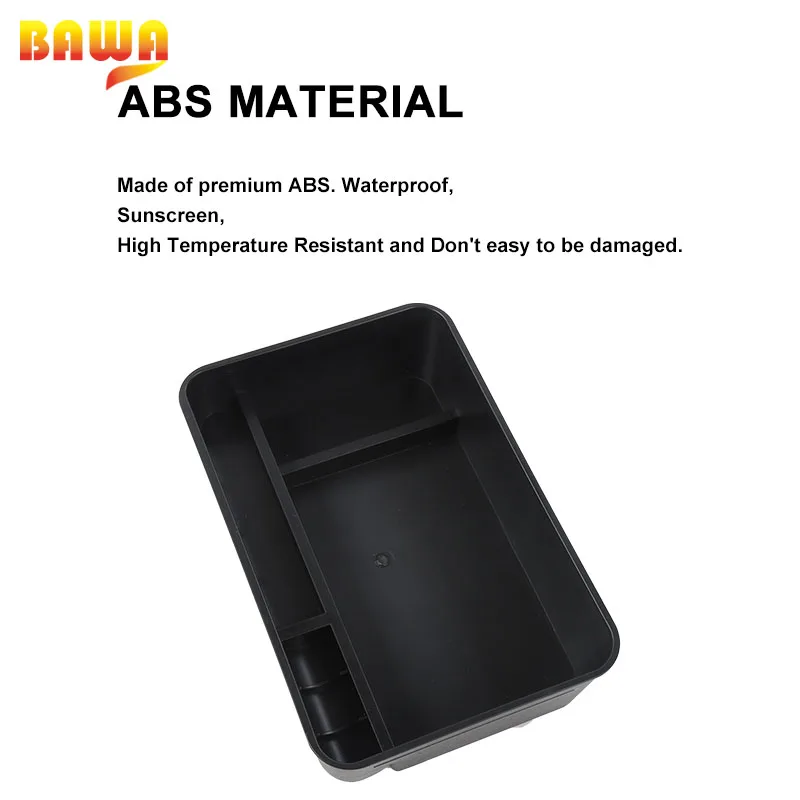 BAWA Car Armrest Storage Box For Nissan Patrol 2017 2018 2019 2020 2021 2022 2023 2024 2025 Car Organizer Accessories #2