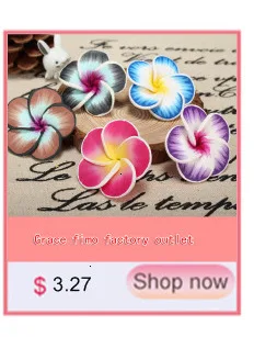 5 teile/lose 50mm 3D Große Große Handgemachte Polymer Clay Weiße Rose Blume Zubehör Diy Hochzeit Braut Schmuck Kleid Dekoration – Detail 9