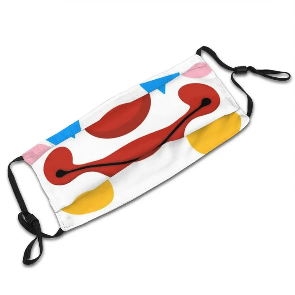 Clown Mask Washable Trending Customized Pm2.5 Filter Mask Clown Classic Fun Face 19 Happy