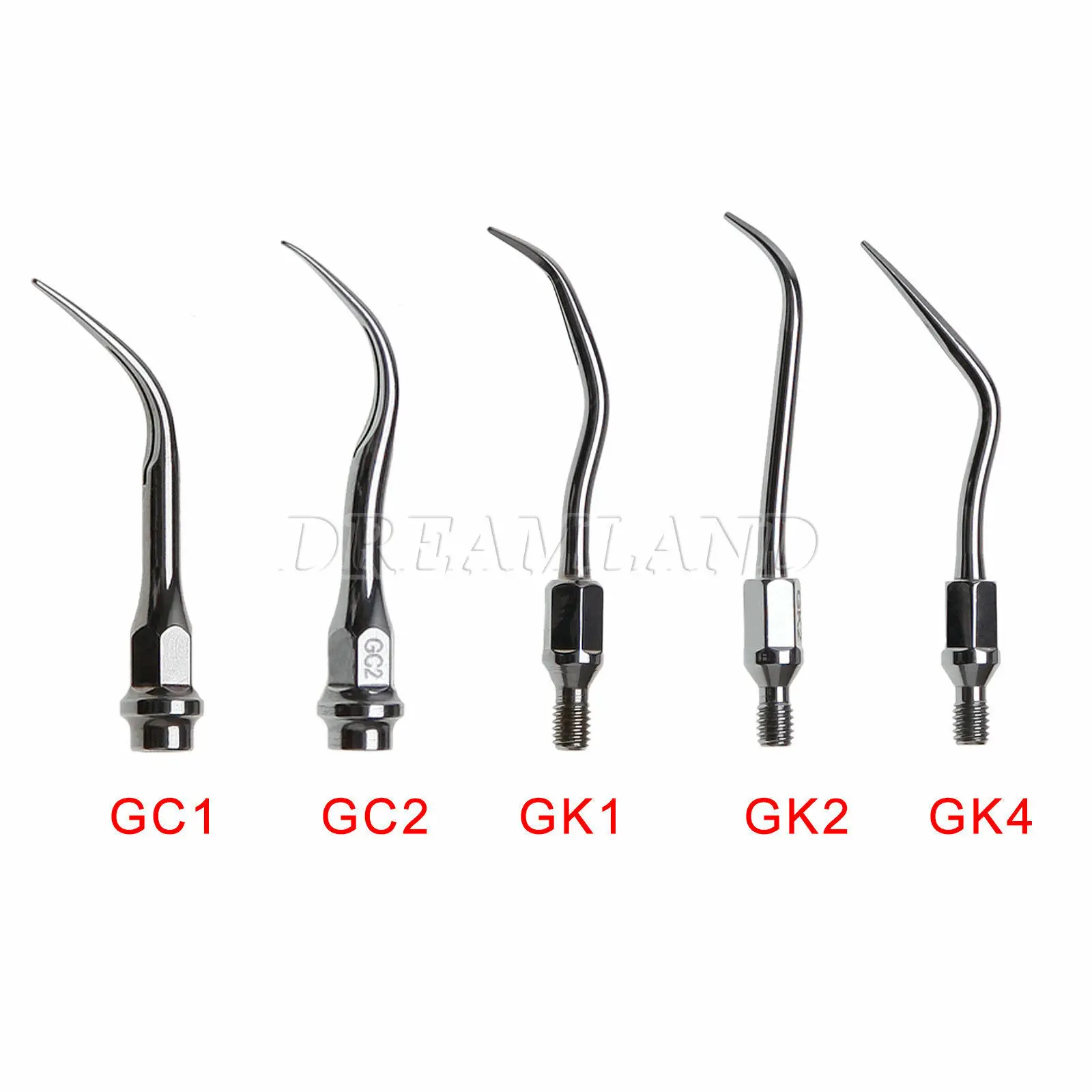 

5Pcs Dental Scaling Tips GK1 GK2 GK4 GC1 For KAVO SONICFLEX Scaler Handpiece