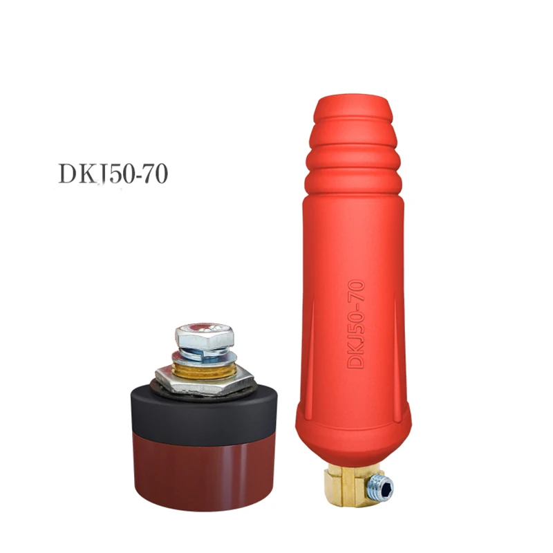 Welding Machine Cable Connector Quick Connector Europe Quick Fitting Male Female Socket Plug DKJ10-25 35-50 50-70 Connector