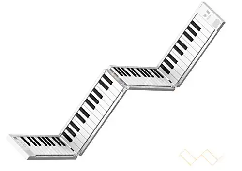 Portable 88-key folding electric piano