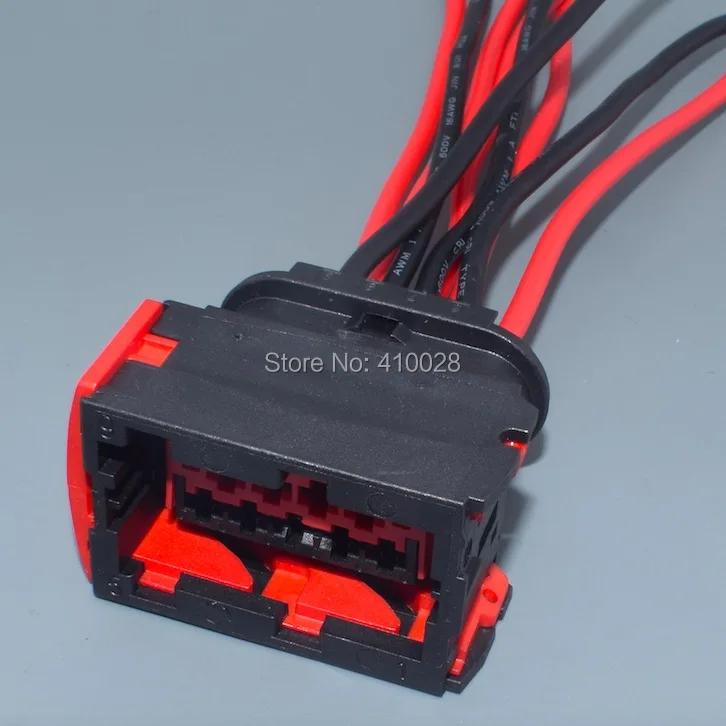 shhworldsea 9-pin plastic parts waterproof connector wiring harness connector with terminal plug DJ7098-3.5-21 9P