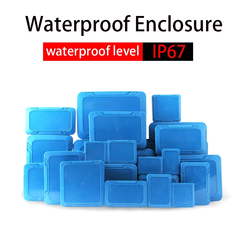 New Design IP67 Waterproof Enclosure Plastic Box Electronic Project Outdoor Instrument Electrical Project Box Junction Housing