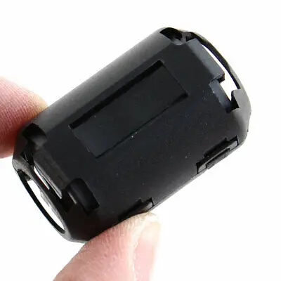 UF1330 12 millimetri di Diametro Interno Nero Nucleo In Ferrite Anello Cavo di Clip