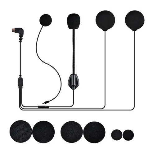 Динамик Fodsports с микрофоном только для FX6 FX6S FX-S мотоциклетный шлем Bluetooth-домофон, микро5-контактный интерфейс