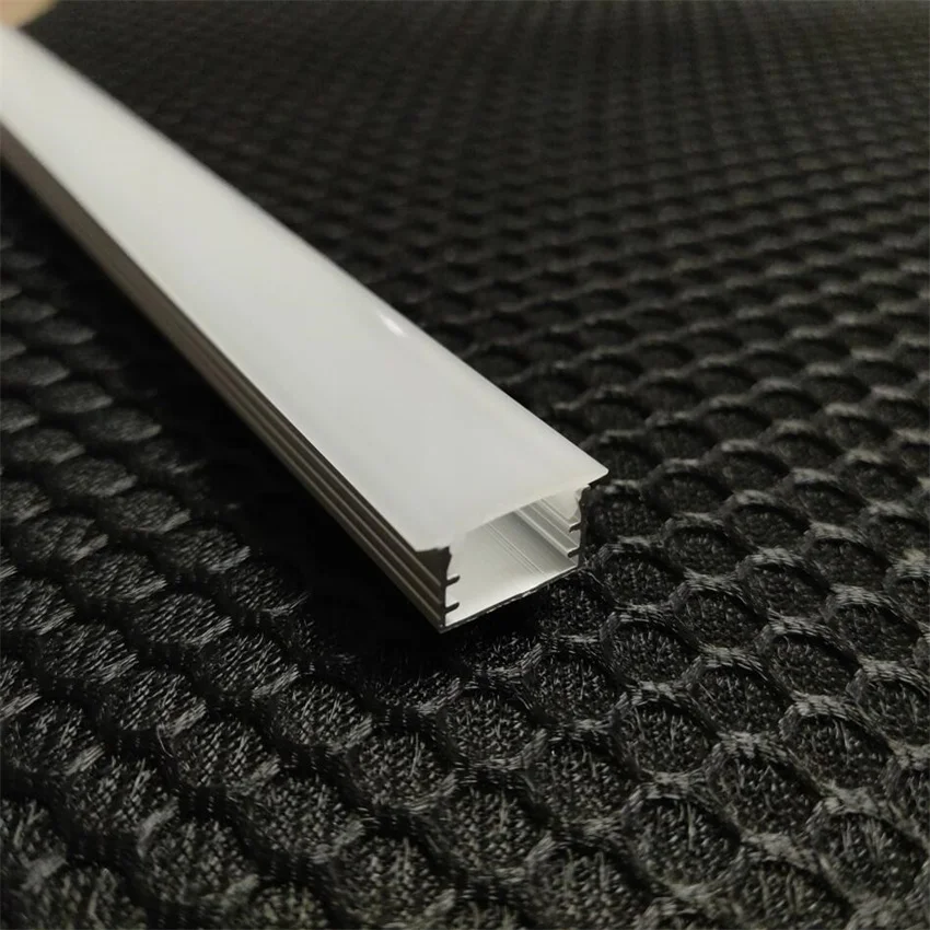 1M/PCS Aluminum Profile for LED Strip Light - Aluminum Channel Diffuser for Recessed & Surface Mounting.