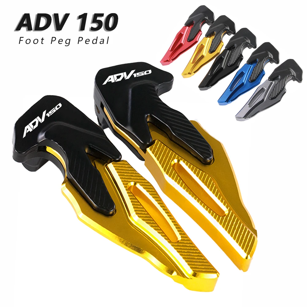 

PCX 125 2020 Motorcycle CNC Aluminum Rear Foot Pegs Rests Passenger Footrests For Honda ADV 150 PCX150 PCX125 ADV150 2019