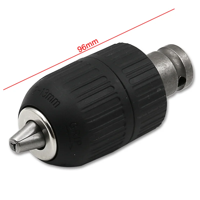 Convertidor de portabrocas sin llave preciso de 2-13mm, adaptador de cambio rápido de rosca de 1/2 "-20UNF