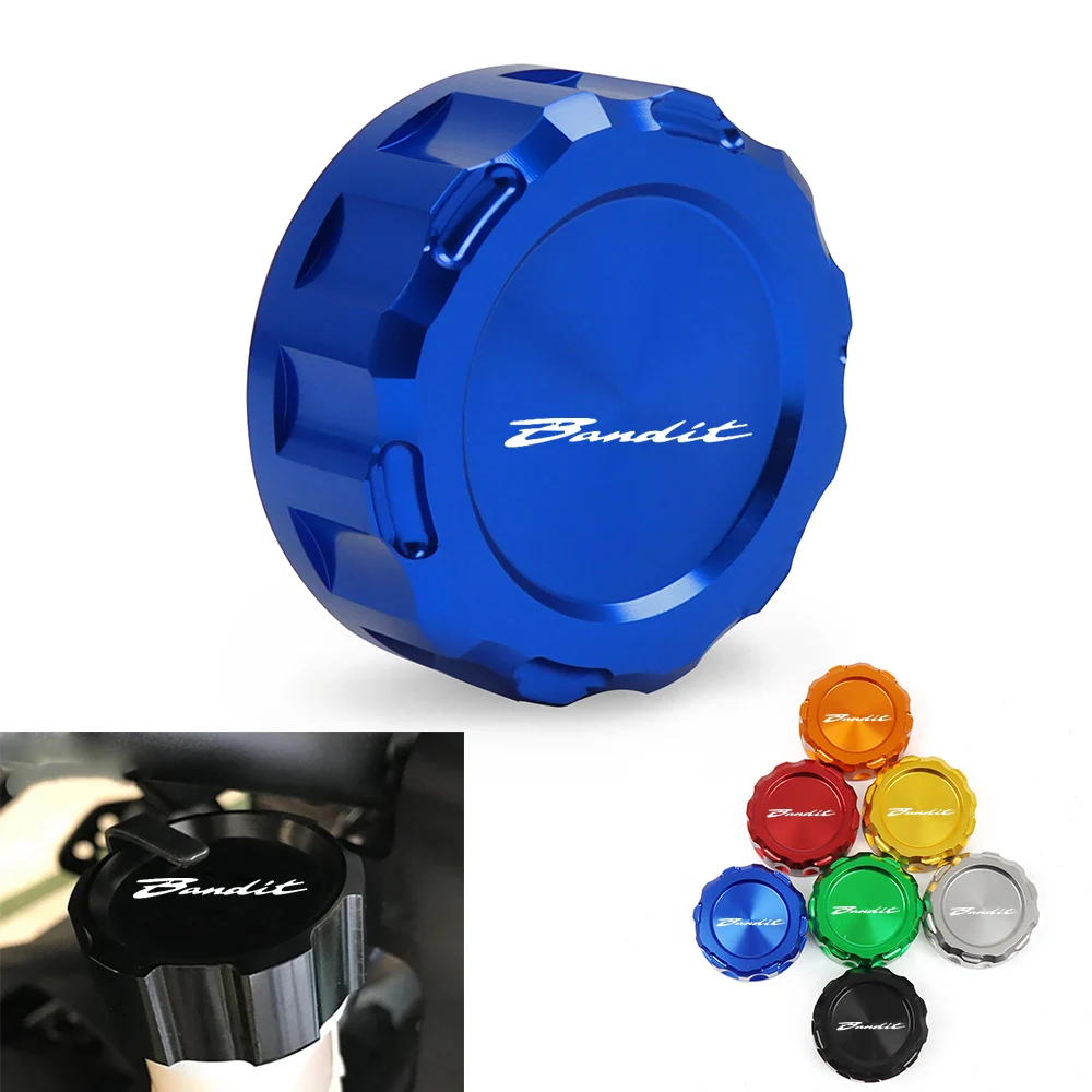 For SUZUKI GSF 250 600 600S 650 650S 650N 1200 1250 Bandit 650S Universal Rear Brake Fluid Cylinder Master Reservoir Cover Cap