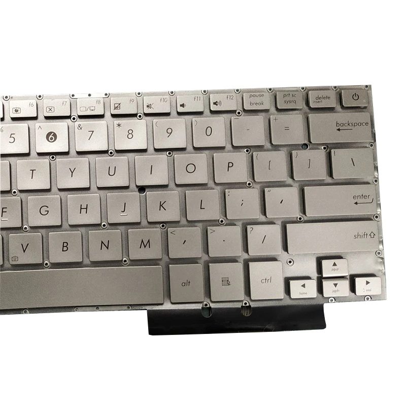 Neue us tastatur für asus zenbook 13 ux31 ux31e ux31a ux32e ux32e silber/braun