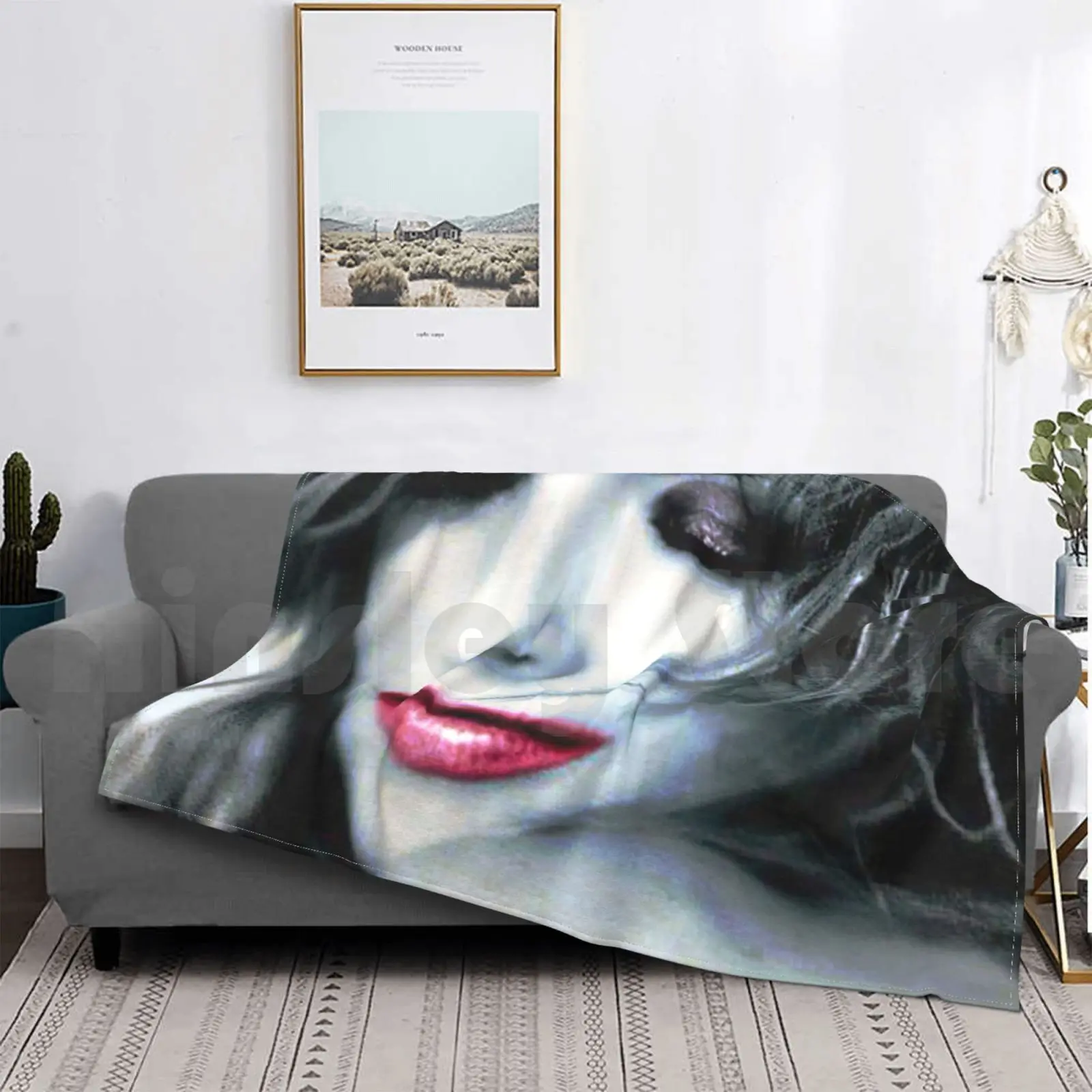 Mylène Farmer تحلم كلمة الحب بطانية موضة مخصصة ميلين مزارع لقد حلم كلمة الحب مثل ميلين #3