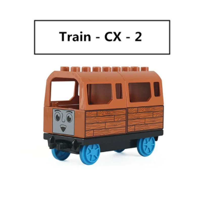 Bricks Train for Big Size Diy Track Accessories Electric High-Tech Assembly Building Blocks Kids Education Toys Birthdays Gifts