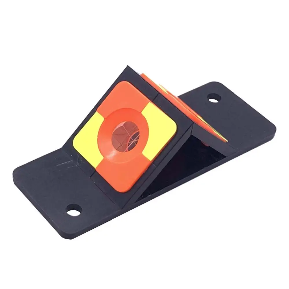 Angle measurement plaquette , Plaque ,45 Degree both side  Ø12.7mm  , double sided mini prism for total station