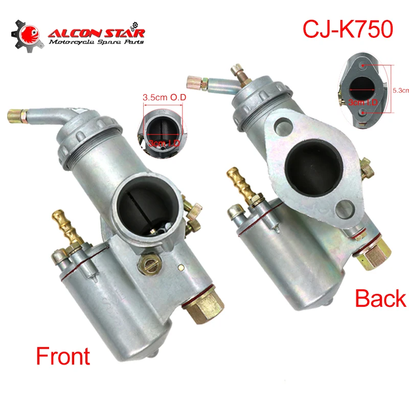 Alconstar-CJ-K 750 Motorcycle Parts Carburetor Carb For BMW R50 R60/2 R69S R12 K750 R1 R71 M72for Ural M72 K37 K38 K301 K302