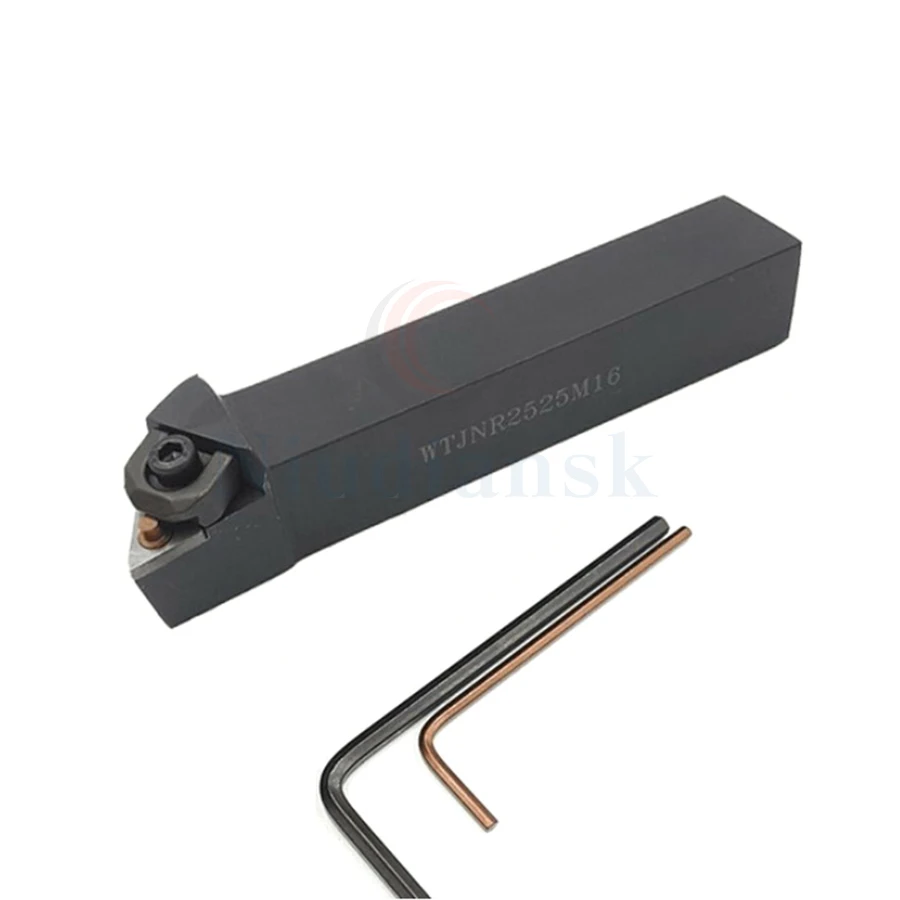 WTJNR1616H16/2020K16/2525M16 WTJNR2525M22 Cutting angle 93° CNC lathe tool External turning toolholder Large platen turning tool