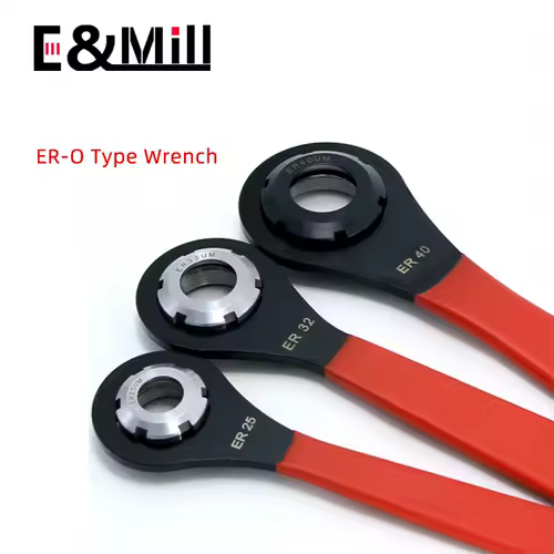 ER8 ER11 ER16 ER20 ER25 ER32 ER40 A M UM MS O Wrench For Cnc machining center engraving machine milling machine tool holder nut - Image 6