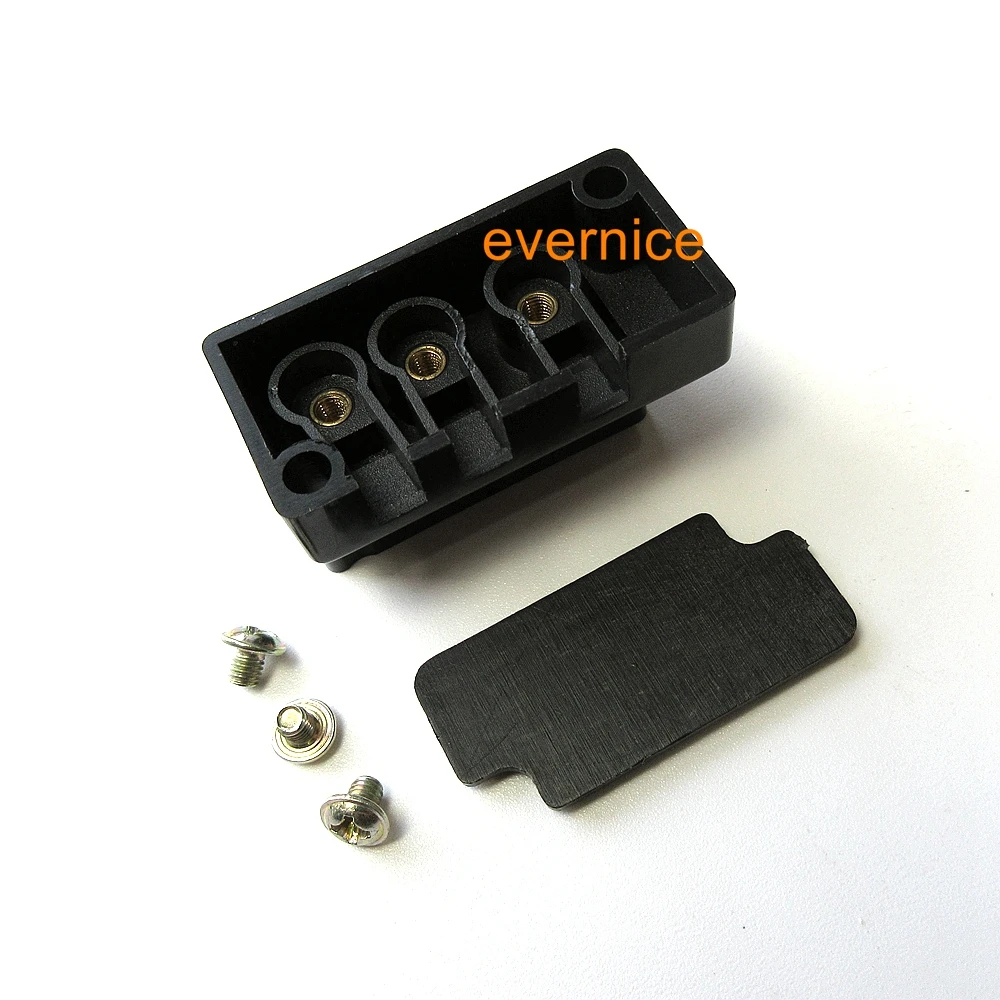 Male Socket Terminal Box For 3 Pin Sewing Machine Ydk32A Power Cord Plug
