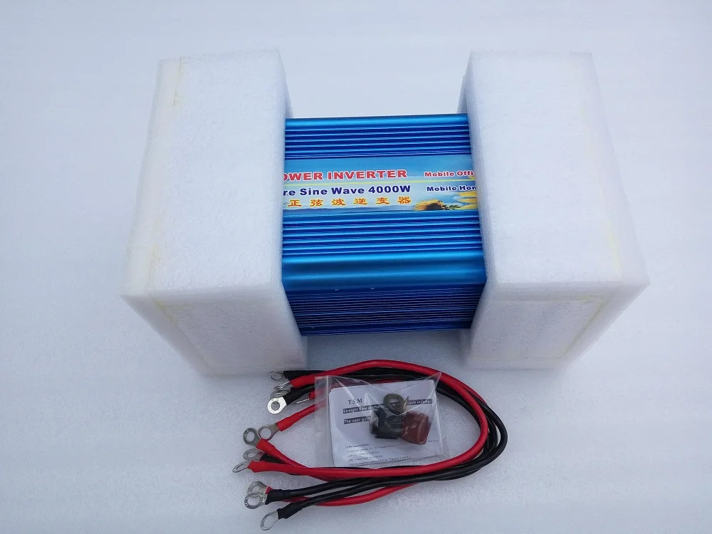 

4000W Pure Sine Wave Power Inverter DC 12V TO AC 220V 230V 240V 50HZ Converter