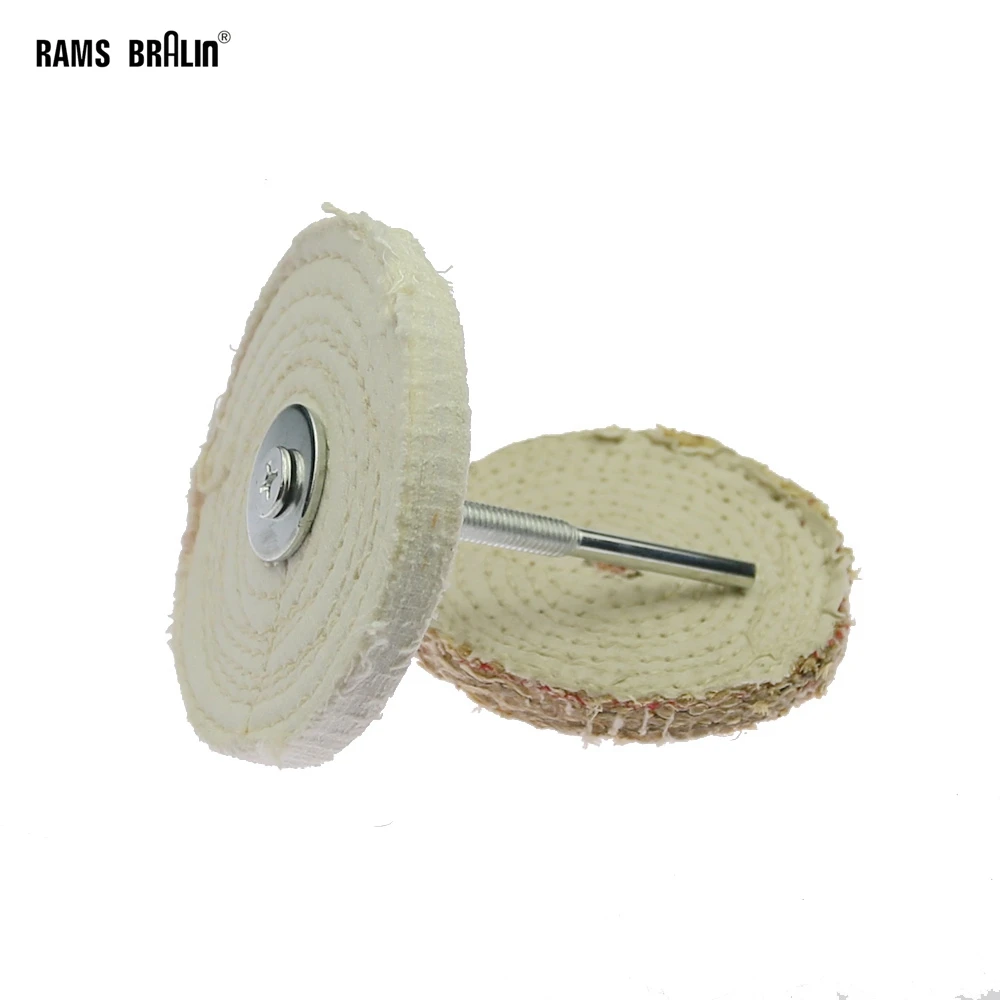 

100*10*10mm Hard Cloth / Sisal Fiber Polishing Wheel Stitch Cloth Buffing Waxing Scratches Removal