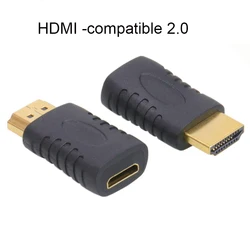 HDMI-compatible Male to Mini HDMI-compatible Female Full Converter for Computer HDTV Television Monitor Projector Gold Plated