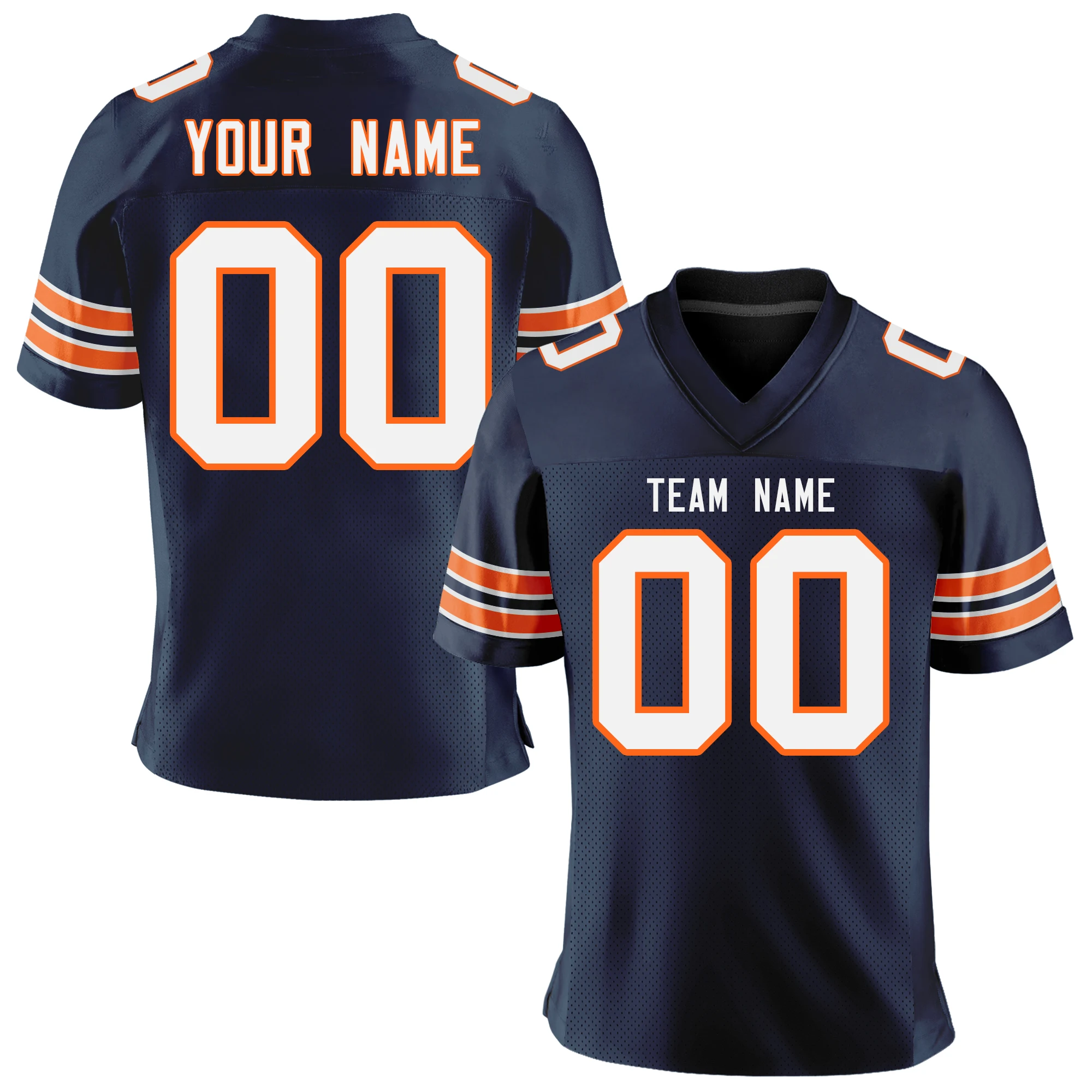 Wholesale Custom Football Jersey Team Name/Number Full Sublimate Football Game Practice Stretch Soft Uniform for Male/Lady/Youth