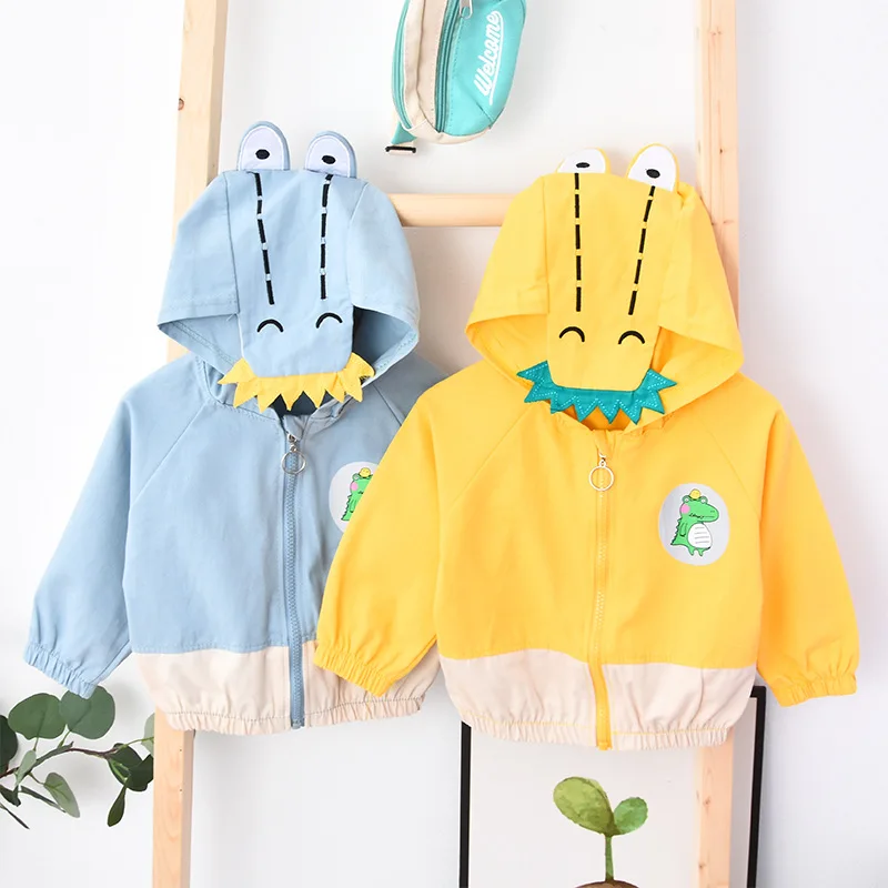 Summer Windbreaker For Girls Boy Baby Trench Coat Kids Baby Girls Jacket Children Clothing For Girls Fashion Outerwear 2-6Y