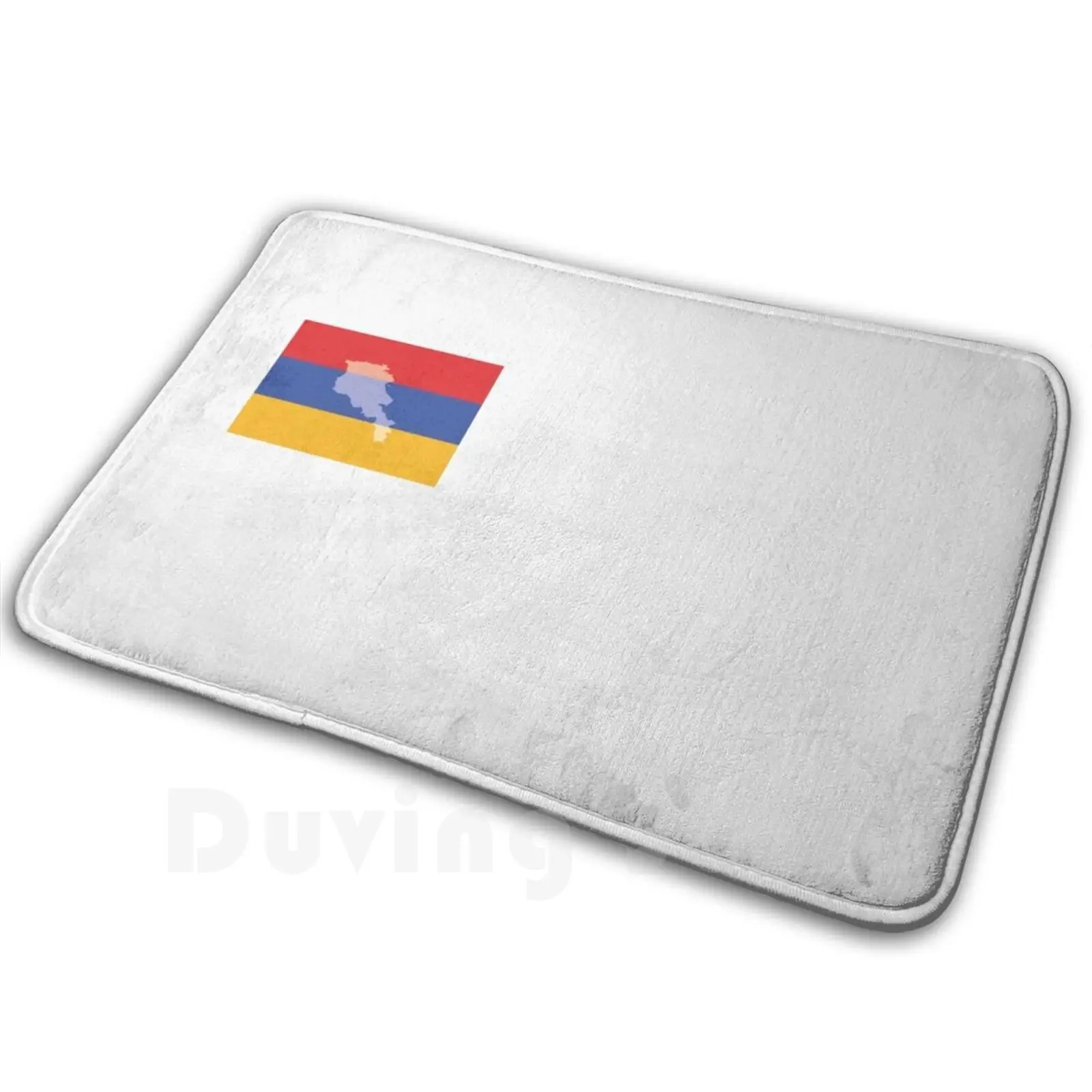 Armenia Map Inside Flag Carpet Mat Rug Cushion Soft Non-Slip Protective Protective Quarantine Nurse Respiratory