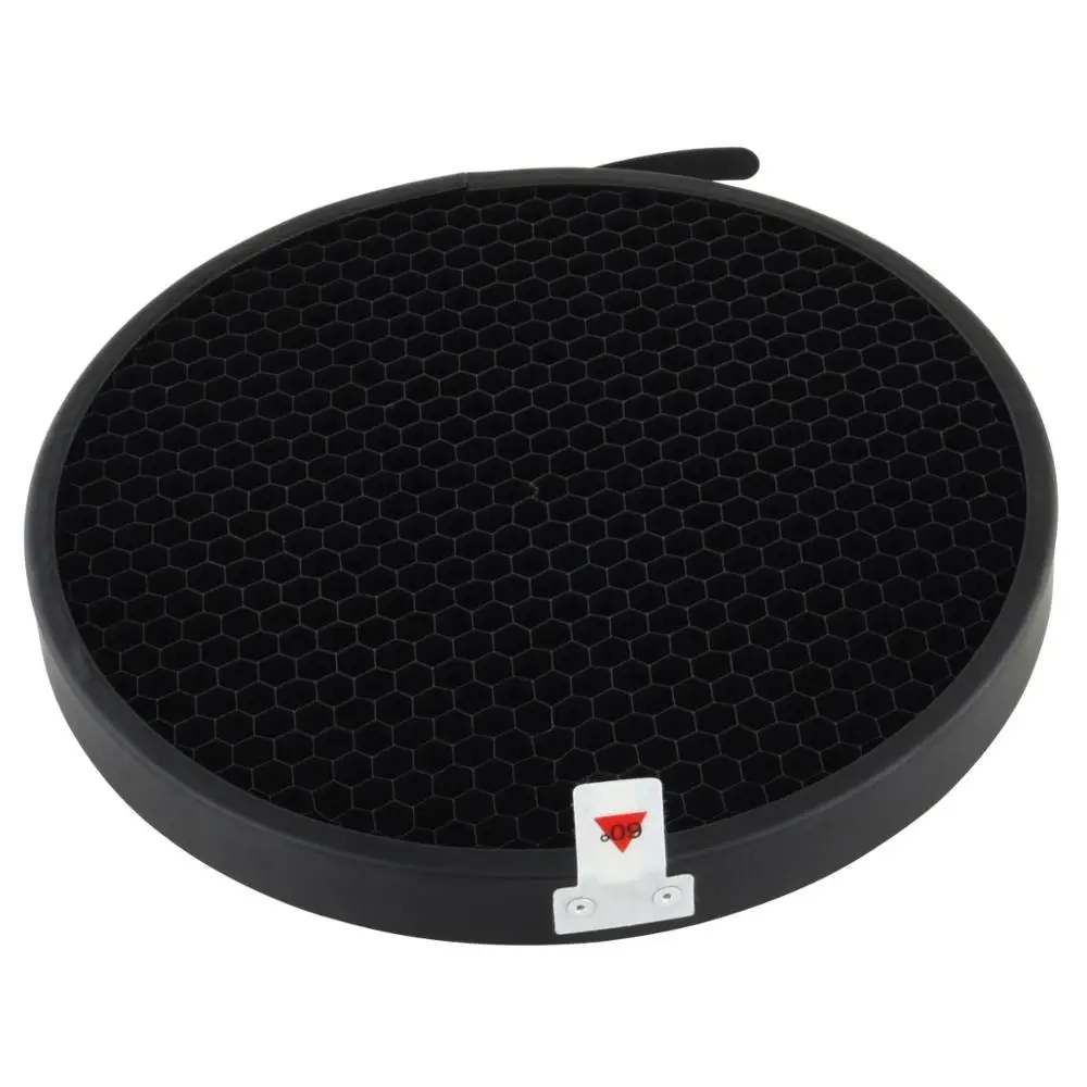 Haoge disco de favo de mel 60 ° 180mm, grade para favo de mel, refletor para profoto zoom 2 ii
