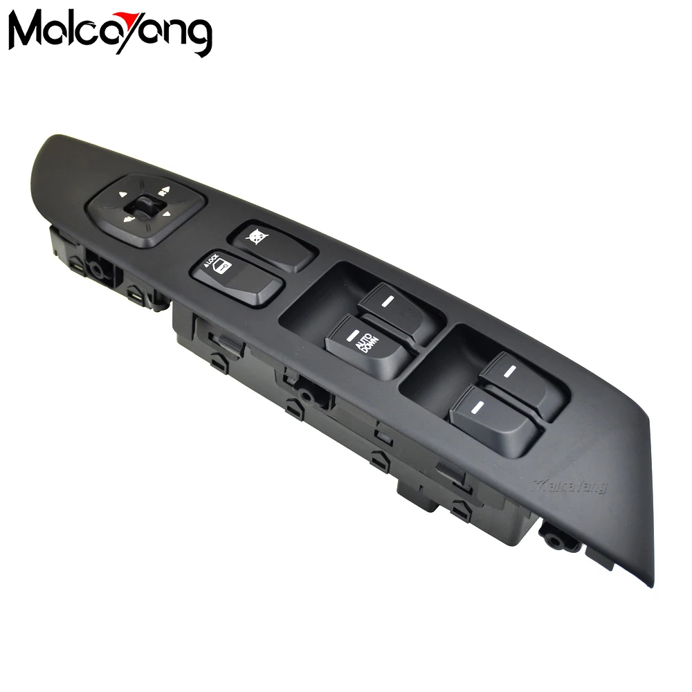 Interrupteur Lève-vitre Gauche Pour Hyundai IX35 2010-2012 - Référence 935702S000 / 93570-2S000 - Noir Interrupteur Hyundai IX35