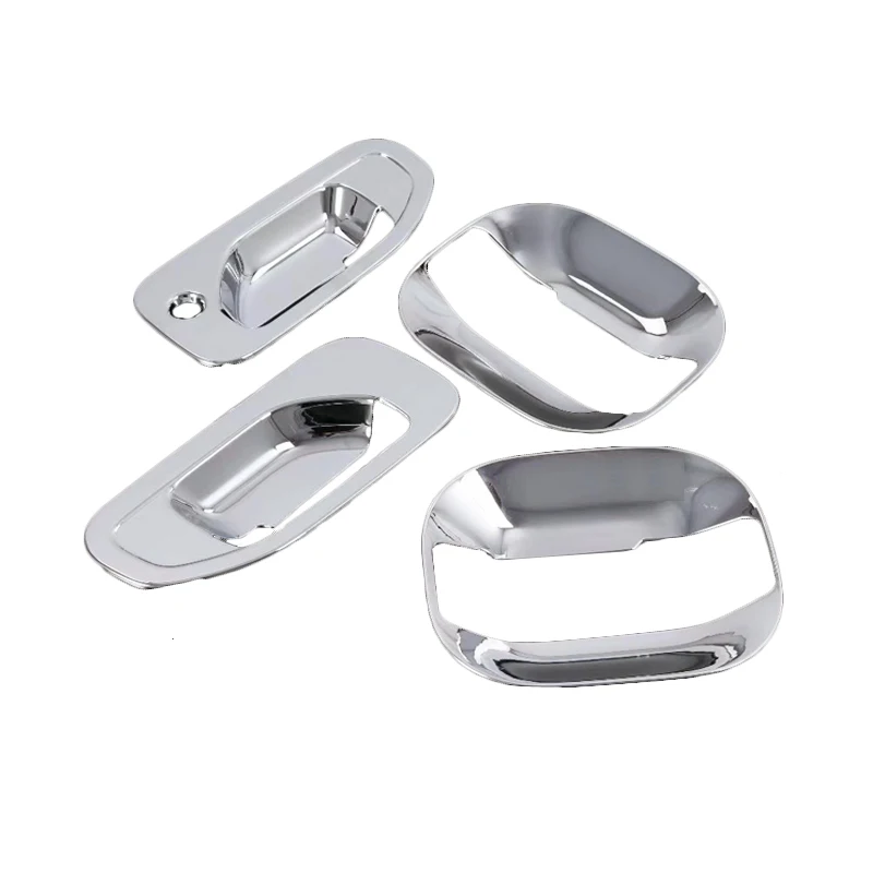 Car Styling ABS Chrome Door Handle Bowl Door handle Protective Covering Cover Trim For Nissan NV200 Evalia 2010 - 2018