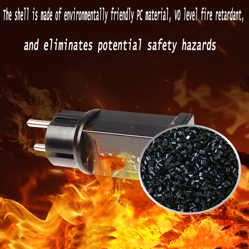 Power Adapter 31V 6W เสมอ Bright/กระพริบไดรฟ์ LED EU กันน้ำ IP44 Power Adapter 8 wwitching โหมด