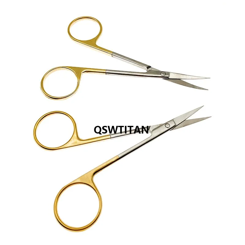 Double eyelid scissors Cut tissue scissors 8.5cm/9.5cm stainless steel plastic surgery scissors