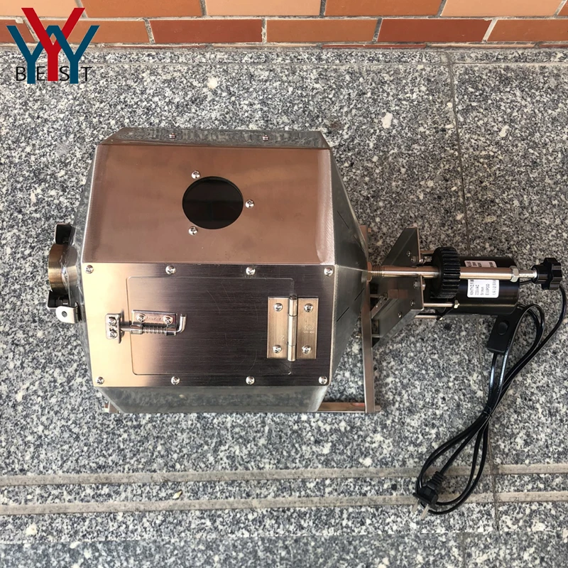 3KG Electric Coffee Roaster Fuel Gas Direct Fire Nuts Grain Soybean Beans Peanut Sesame Roasting Baking Machine 110V 220V