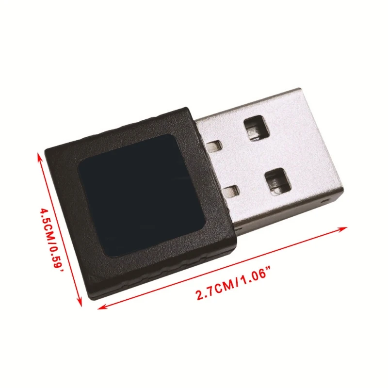 USB Fingerprint Key Reader Recognition Device Windows 10 Biometrics Security Anti-Spoofing Encryption Unlocking Boot Dropship