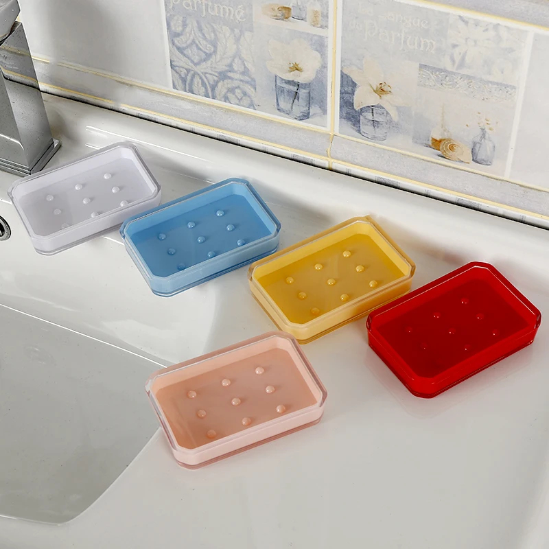 Bathroom Accessories 4Pcs/Set Bathroom Gadgets Soap Dispenser Cup Soap Dish Toothbrush Holder