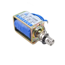 JF-1039 1039B dc 12V  25N stroke 10mm Pull push Type Linear Solenoid Electromagnet