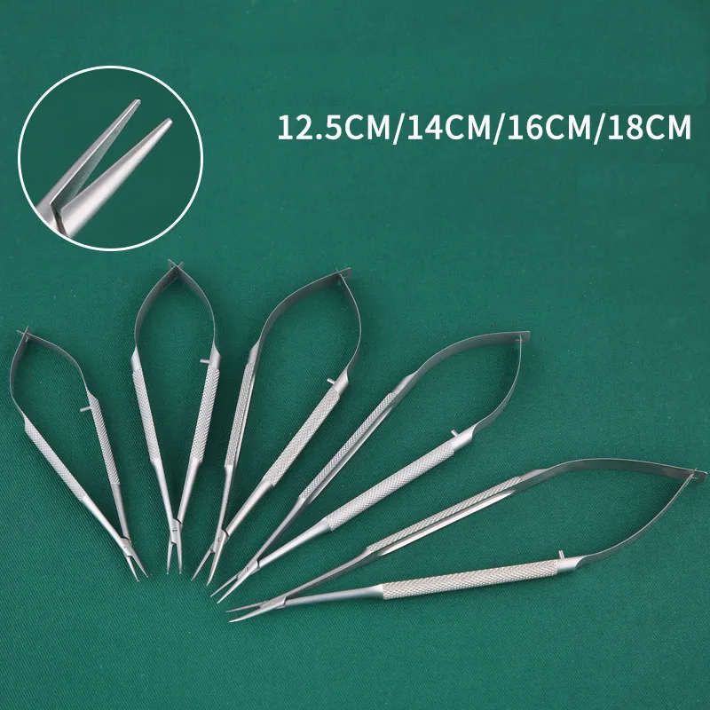 Titanium alloy surgical microscopy needle holder elbow needle holder ophthalmic instrument surgery tool