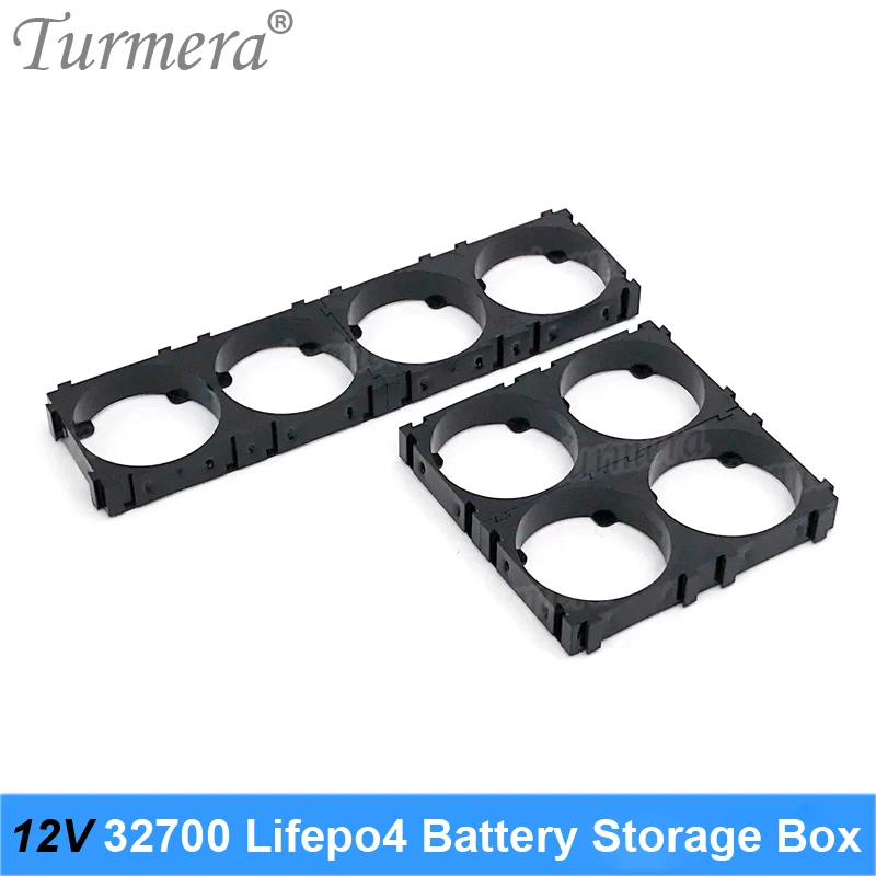 Turmera-صندوق تخزين بطارية Lifepo4 ، 12 فولت ، 32650 ، 32700 ، 2 × 1 × 4 ، مزود طاقة غير منقطع 12 فولت وبطارية دراجات كهربائية