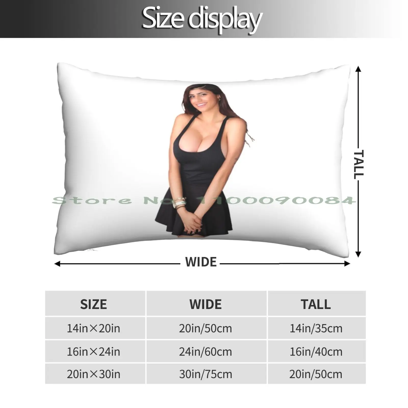 Mia Khalifa Pillow Case 20x30 50*75 Sofa Bedroom Airplane Passport Stamp Traveling Holiday Tourism Tourist Cachet Postmark