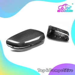 Mirror Cover Caps 20-23 For BMW G42 G20 G28 G22 G23 G26 i4 G30 G38 G32GT G11 G12 G14 G15 G16 ABS/Real Carbon Fiber LHD/RHD